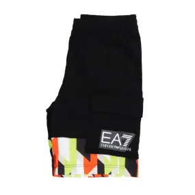 3DPS51 BERMUDA MULTICOLOR Nero Multicolore