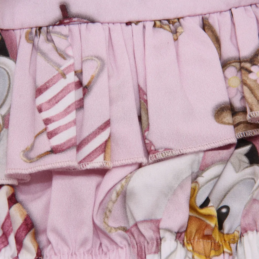 6347AC bermuda shorts bimba girl MONNALISA pink shorts kid