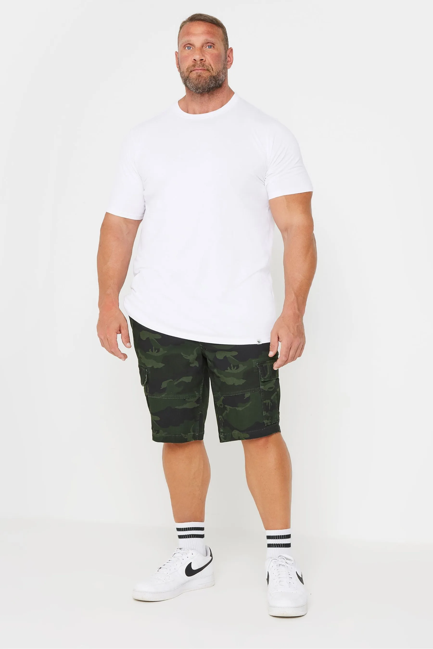 BadRhino Big & Tall - Shorts cargo mimetici