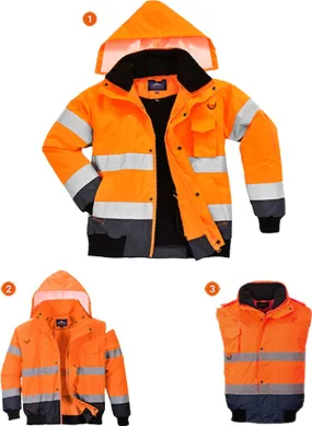 Bomber Bicolore Hi-Vis