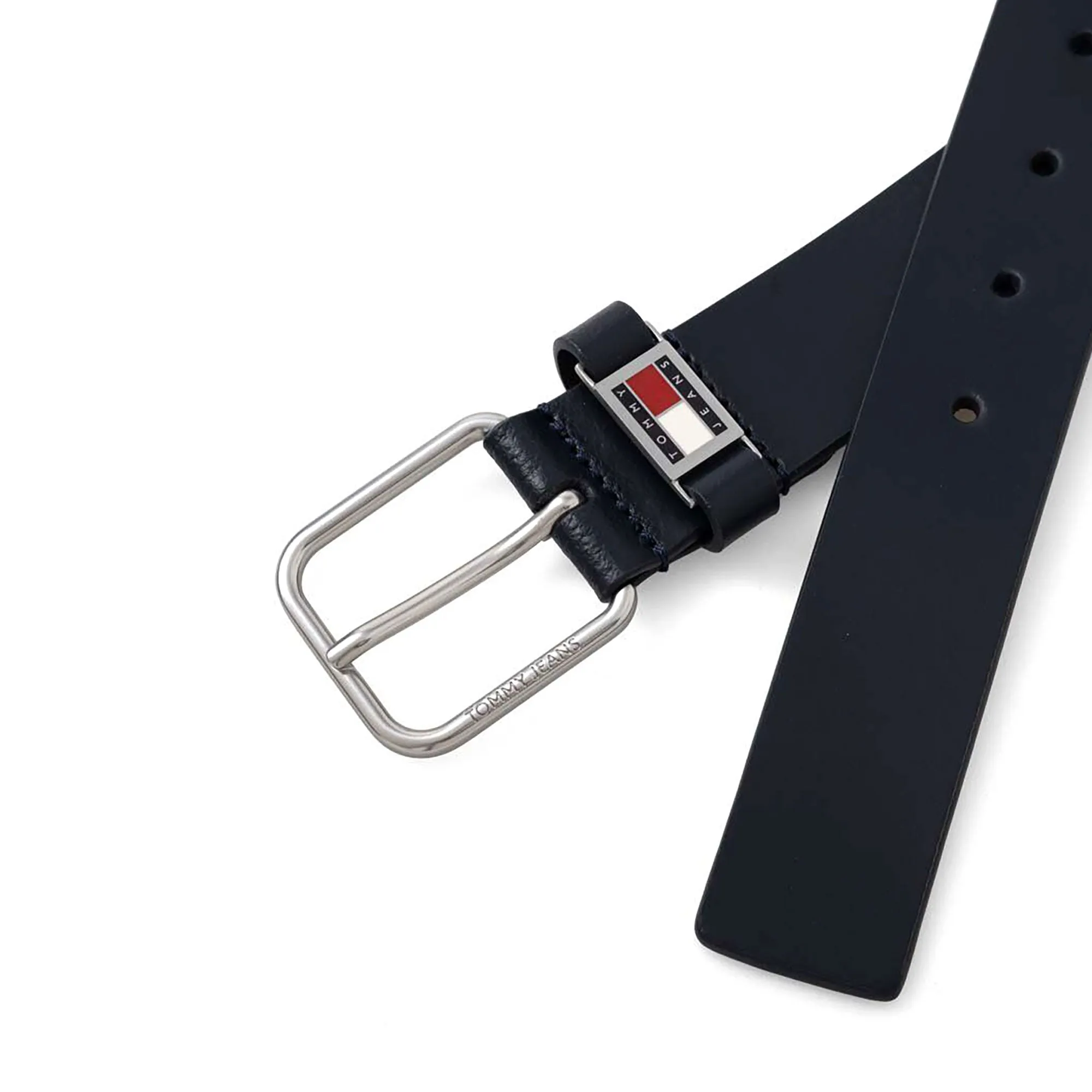 Cintura in vera pelle blu