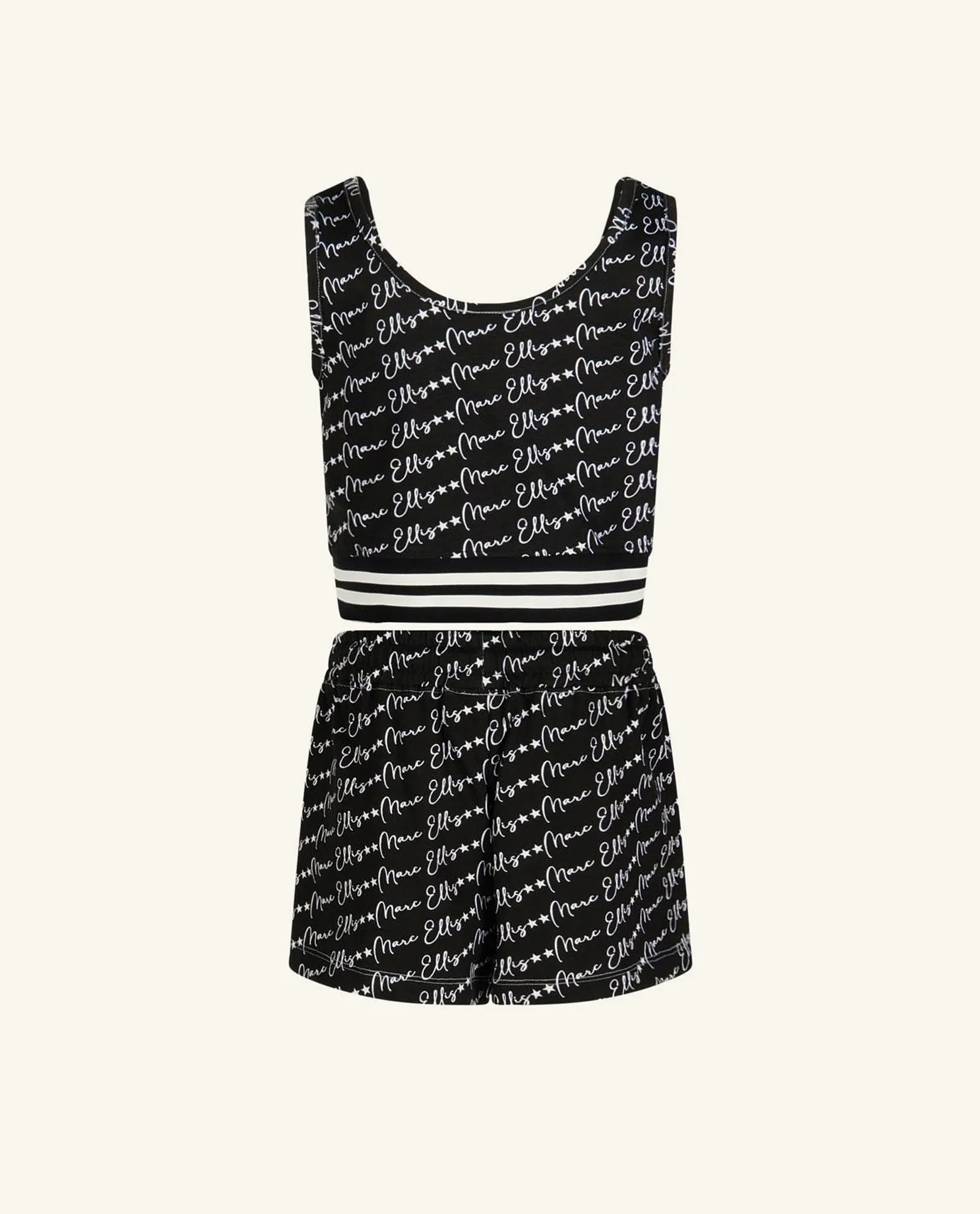 Completo Marc Ellis t-shirt e shorts