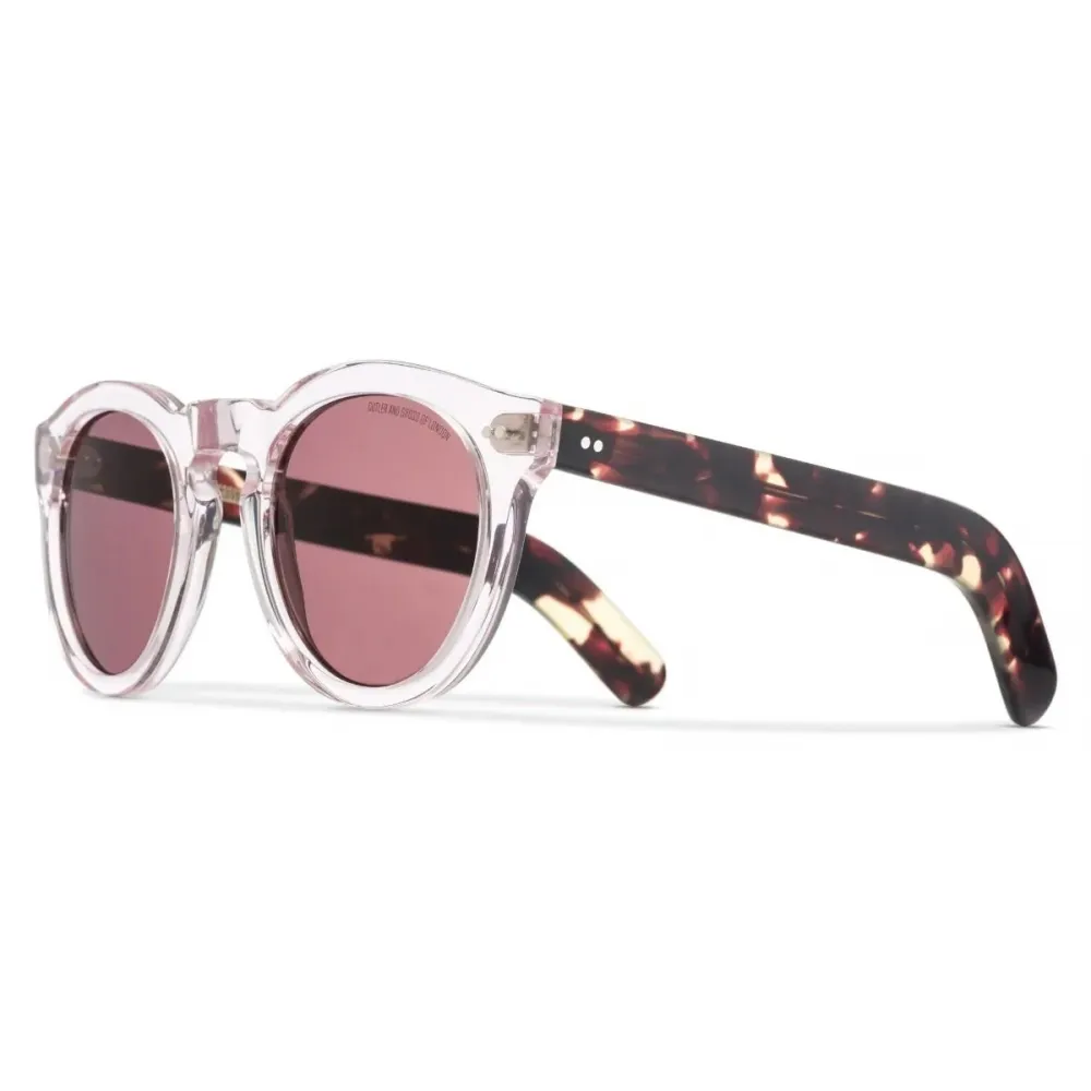 Cutler & Gross - 0734 Round Sunglasses - Nude Pink - Luxury - Cutler & Gross Eyewear