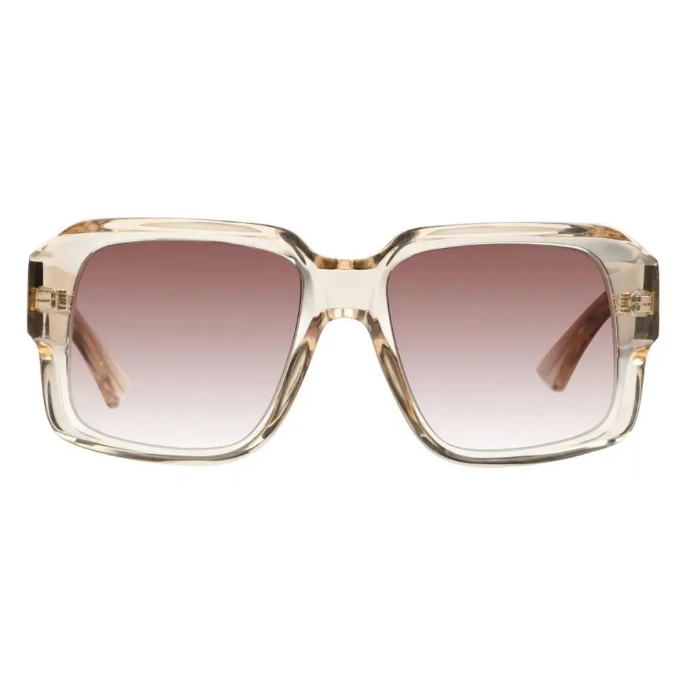 Cutler & Gross - 1388 Square Sunglasses - Granny Chic - Luxury - Cutler & Gross Eyewear