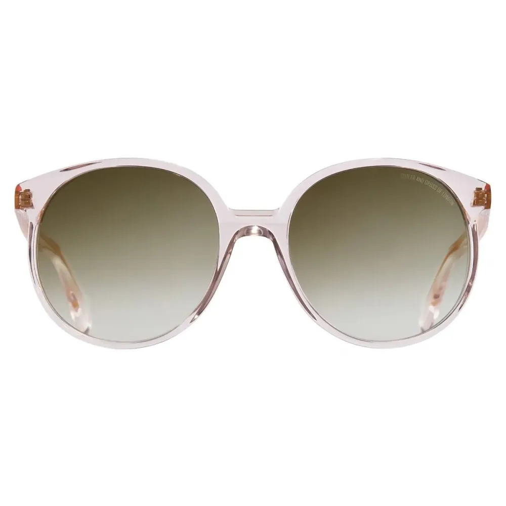 Cutler & Gross - 1395 Round Sunglasses - Persian Pink - Luxury - Cutler & Gross Eyewear