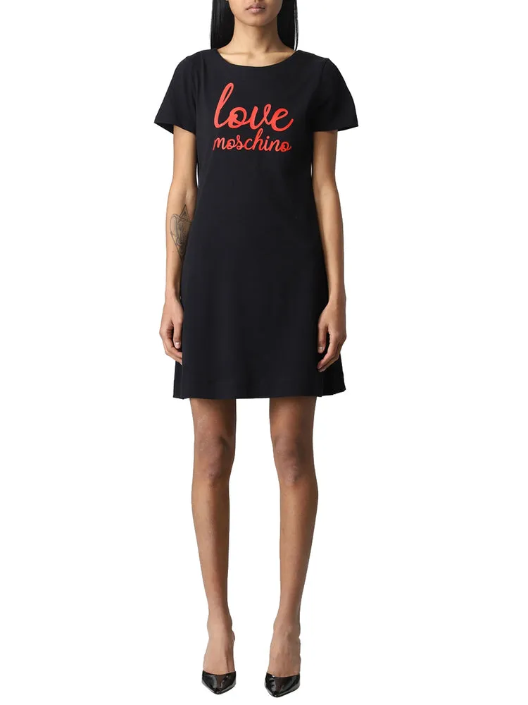 Dress with Love Moschino Logo / Black