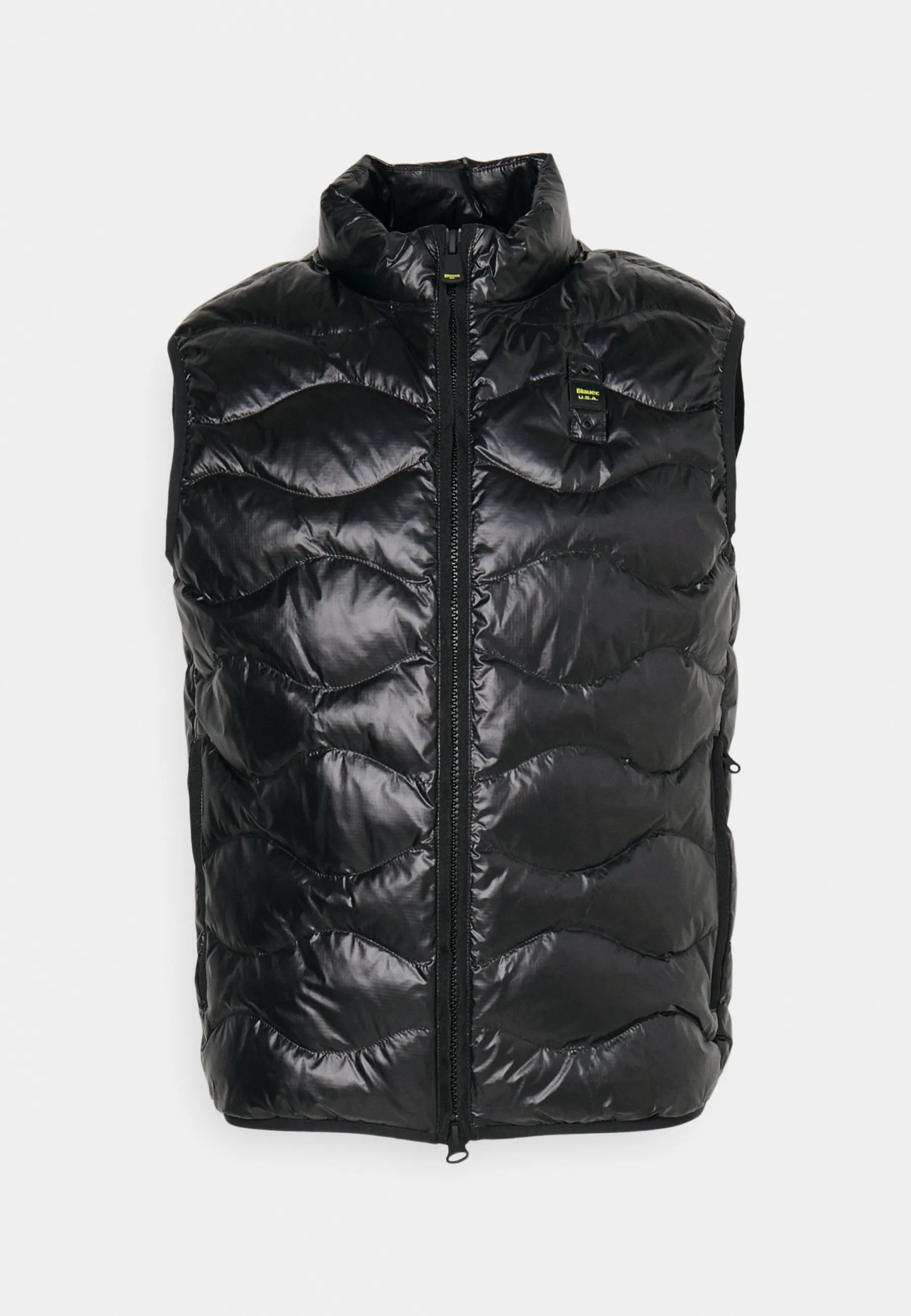 HIGH NECK VEST ROLL STITCHING - Smanicato