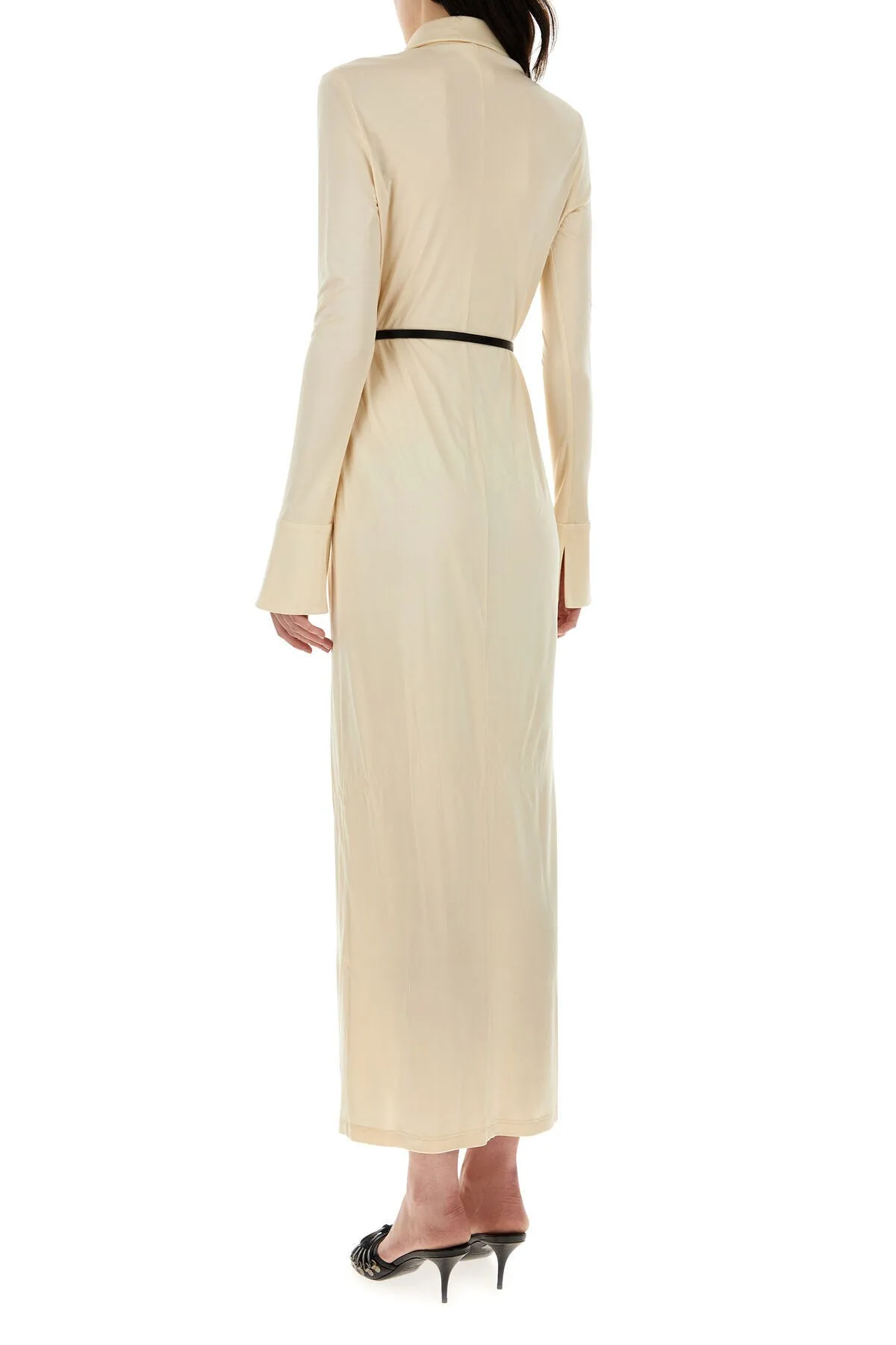 Ivory jersey Voyou dress    