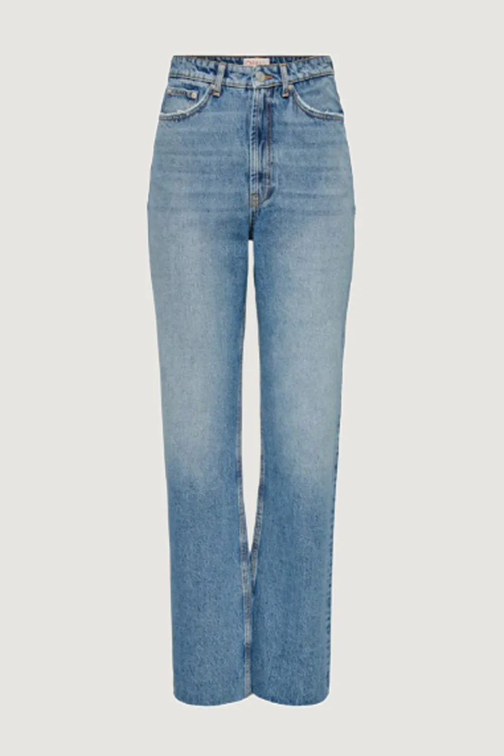 Jeans larghi Only ONLRILEY LIFE EX HW STR DNM DOT353 NOOS Blue Denim Chiaro