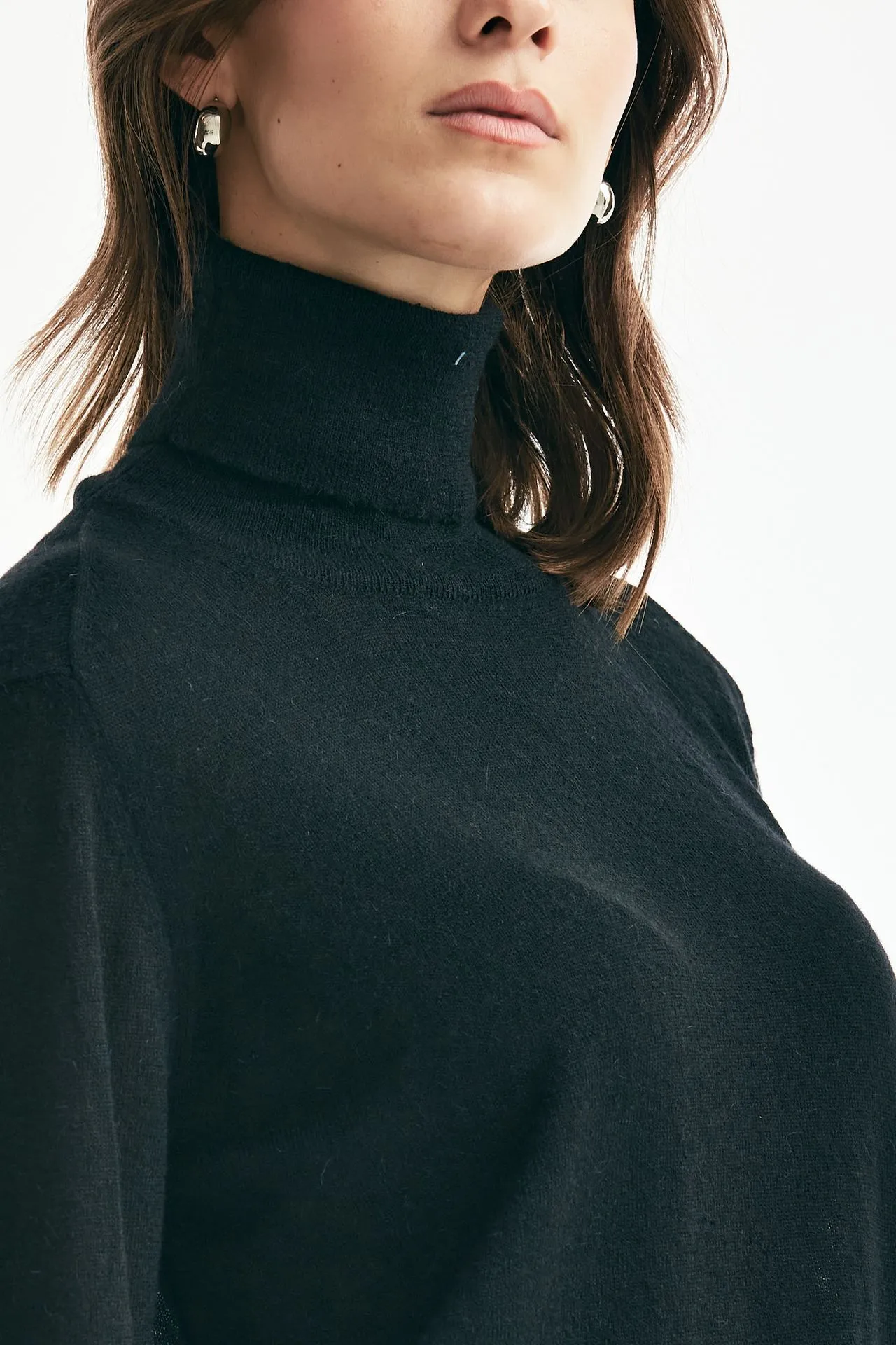 Maglia dolcevita nero 