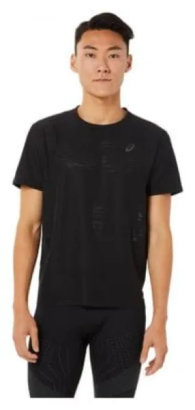 Maglia manica corta Asics Run Ventilate nera