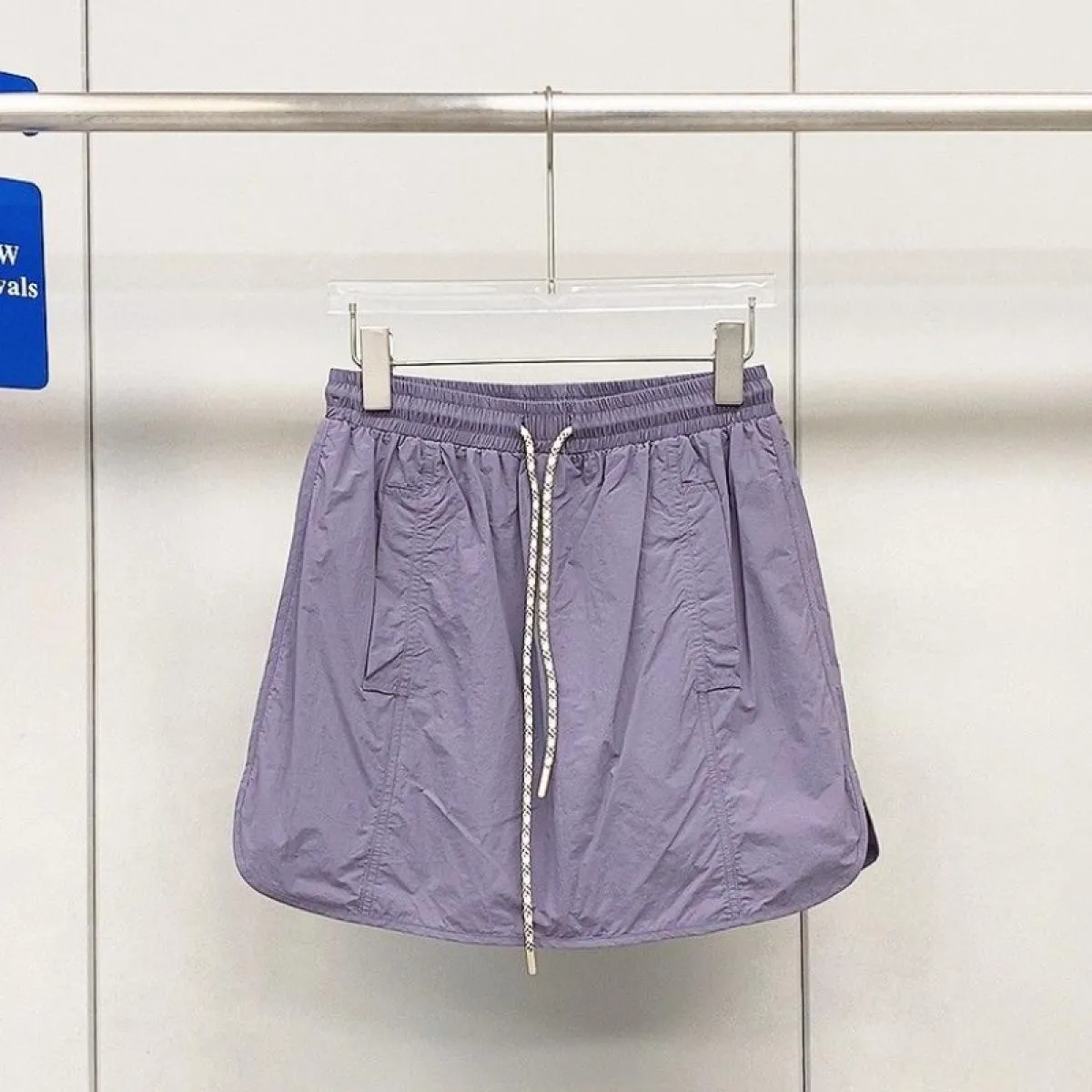 Minigonne cargo da donna con coulisse Chic A Line Hotsweet Fashion All Match Summer Retro Schoolgirls Streetwear Faldas
