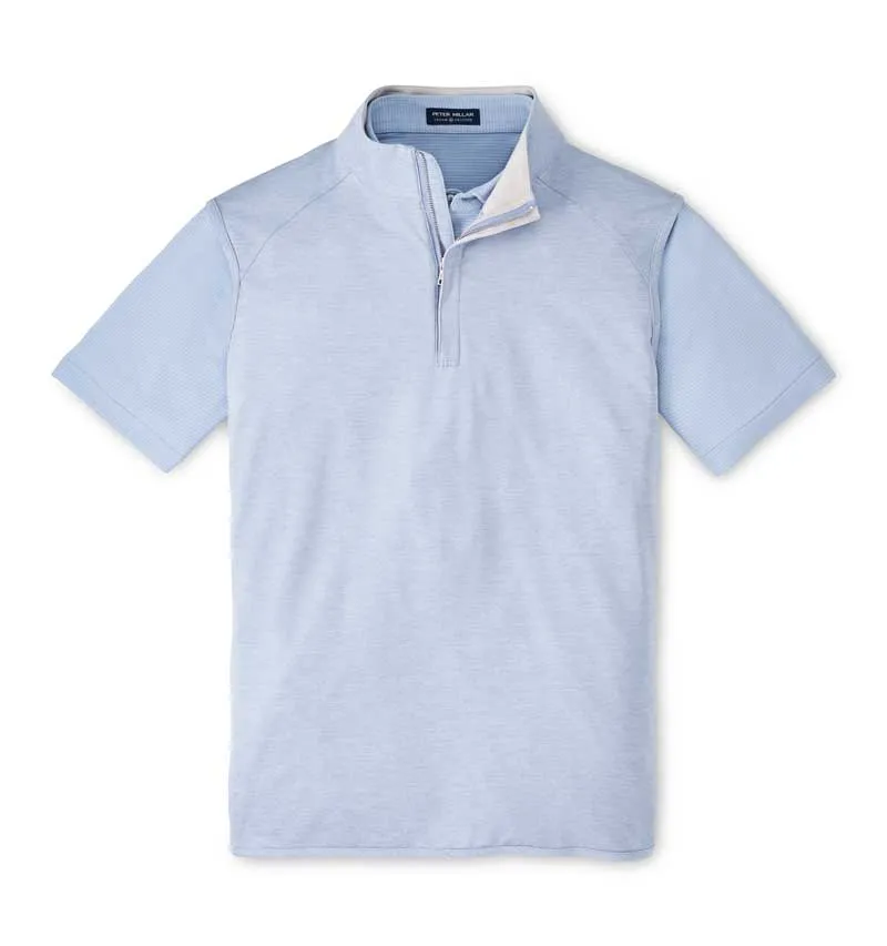 Peter Millar Polo Uomo Stealth Performance Quarter Zip Vest
