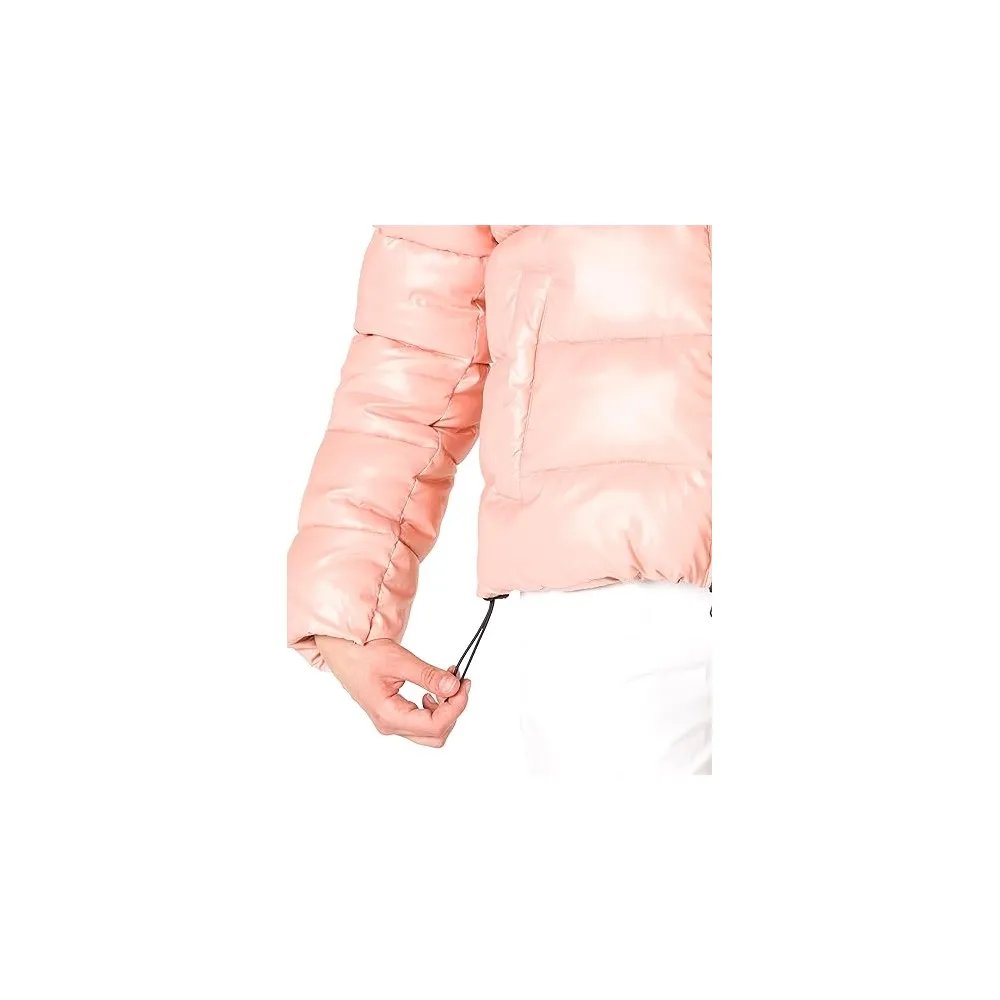 ROSSIGNOL W SHINY BOMBER PASTEL PINK