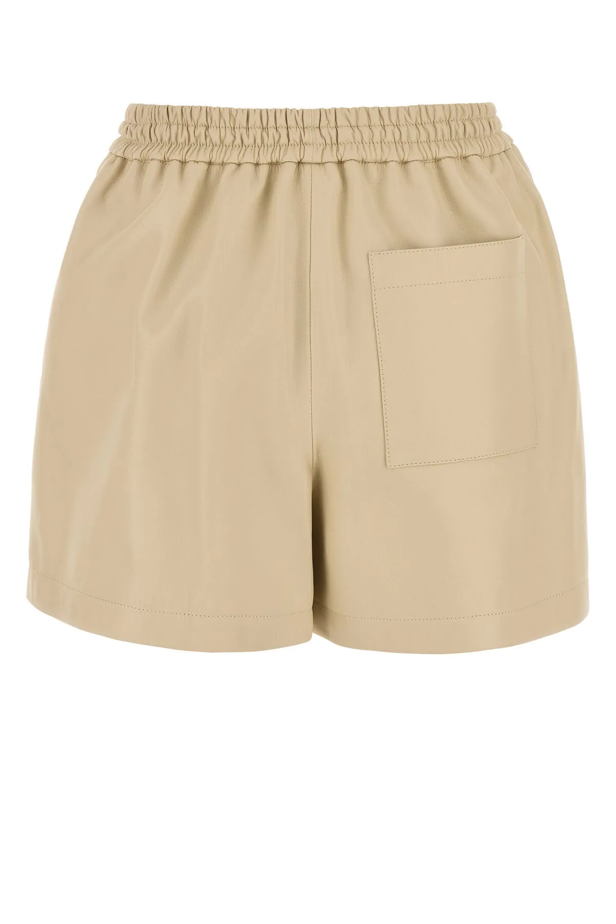 Sand leather shorts    