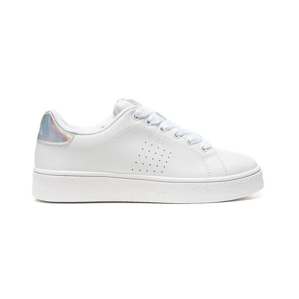  SCARPE KAPPA. BIANCO/ARGENTO 