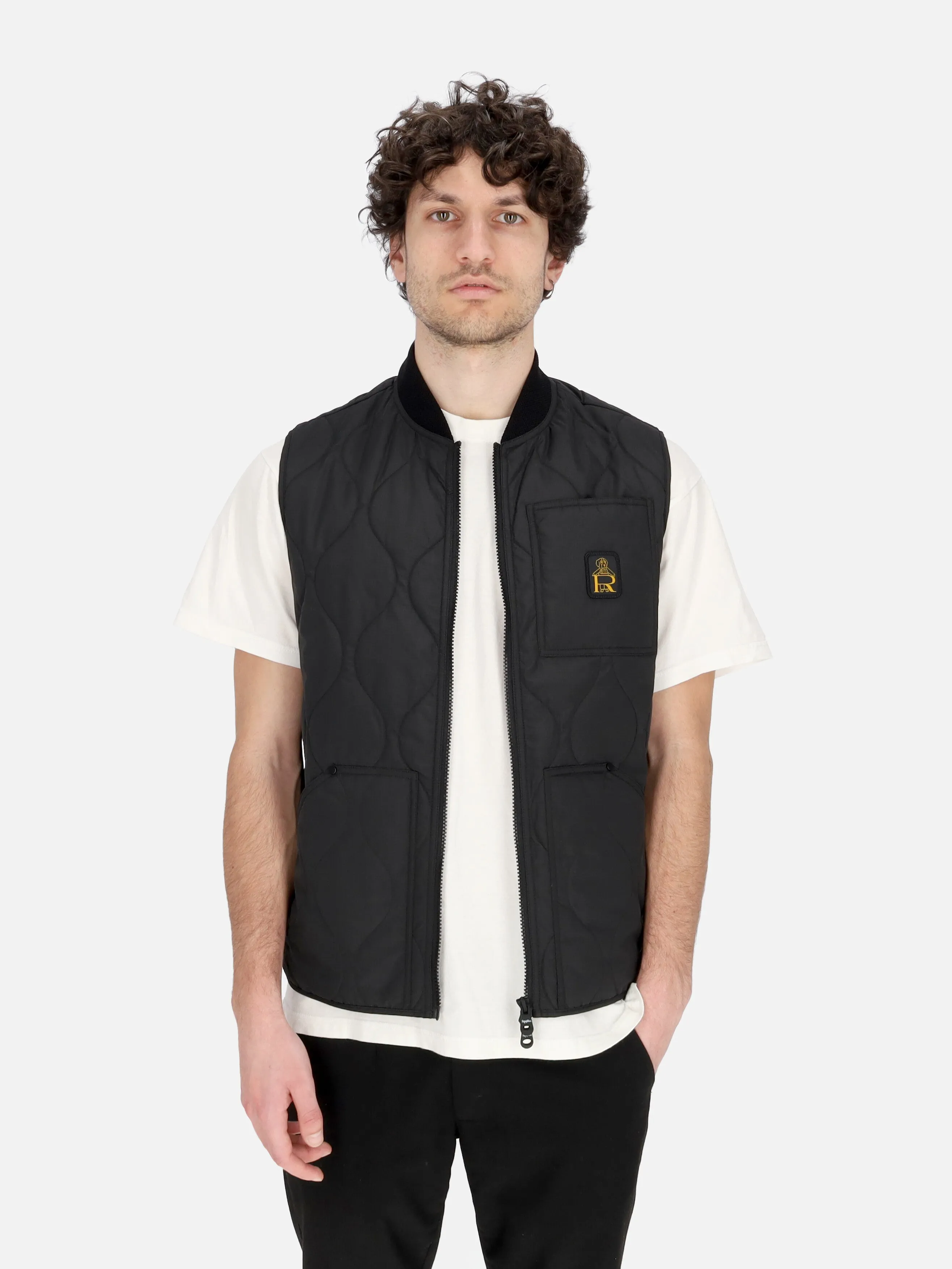 Smanicato Uomo Fred Vest Black