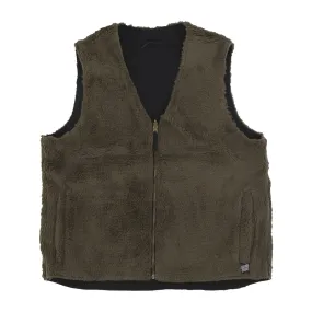 Smanicato Uomo Hideout Reversible Vest Black/sea Kelp