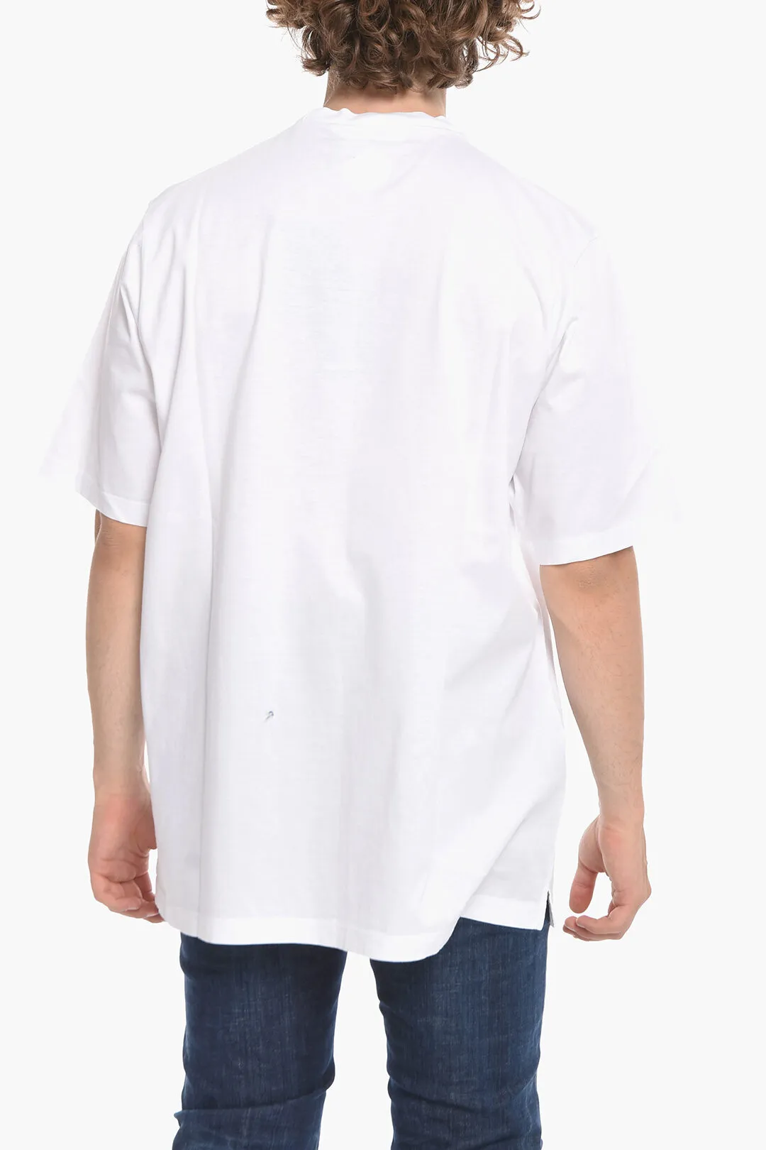 T-Shirt Girocollo SNOWGLOBE in Cotone