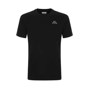  T-SHIRT KAPPA. NERO 