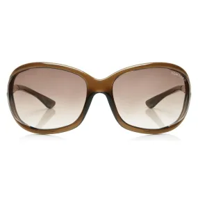 Tom Ford - Jennifer Square Sunglasses - Occhiali da Sole Quadrati - Marroni Scuro - FT0008 - Occhiali da Sole - Tom Ford Eyewear