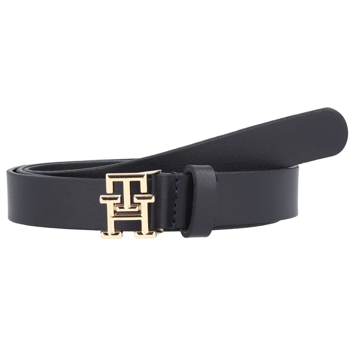 Tommy Hilfiger TH Logo Cintura Pelle